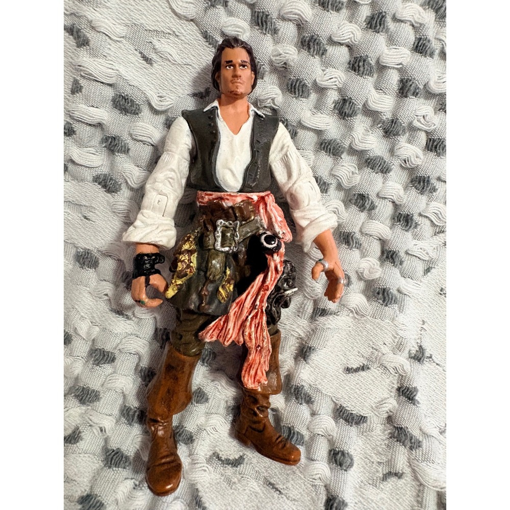 Disney Pirates of the Caribbean Will Turner 4 Inch Action Figure Zizzle 2006